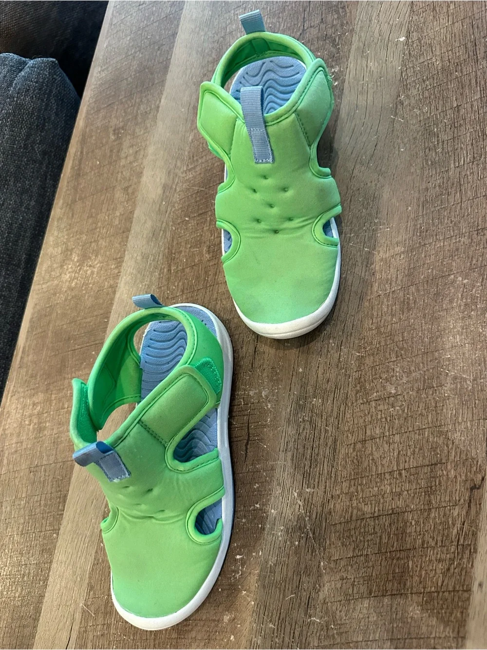 Kids Green Slip-On Active water  Sandals